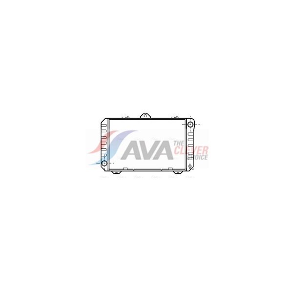 Kylare, motorkylning Ava quality cooling TO2167 AVA QUALITY COOLING
