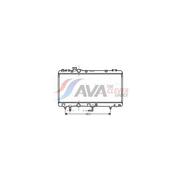 Kylare, motorkylning Ava quality cooling TO2231 AVA QUALITY COOLING