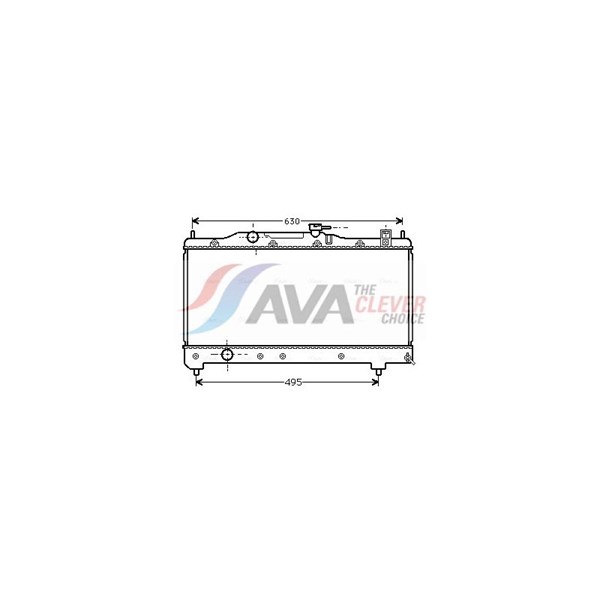 Kylare, motorkylning Ava quality cooling TO2237 AVA QUALITY COOLING