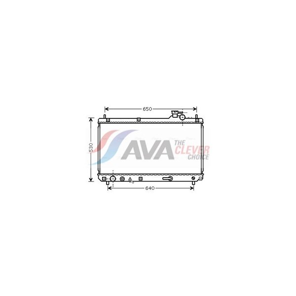 Kylare, motorkylning Ava quality cooling TO2614 AVA QUALITY COOLING