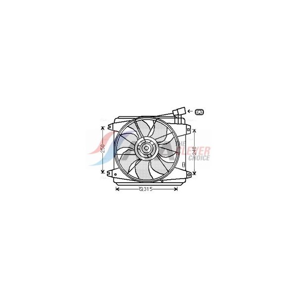 Fläkt, kylare Ava quality cooling TO7554 AVA QUALITY COOLING Fläkt, kylare Ava quality cooling TO7554 AVA QUALITY COOLING