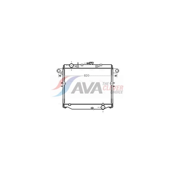 Kylare, motorkylning Ava quality cooling TOA2379 AVA QUALITY COOLING