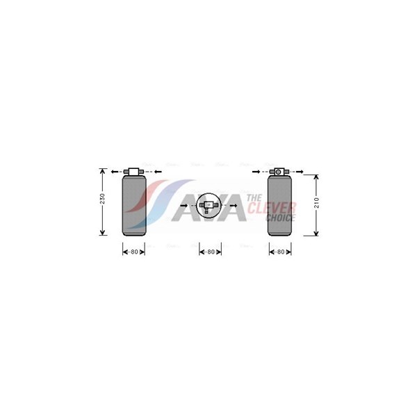 Torkfilter Ava quality cooling UVD031 AVA QUALITY COOLING Torkfilter Ava quality cooling UVD031 AVA QUALITY COOLING