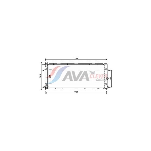 Kylare, motorkylning Ava quality cooling VN2094 AVA QUALITY COOLING Kylare, motorkylning Ava quality cooling VN2094 AVA QUALITY COOLING