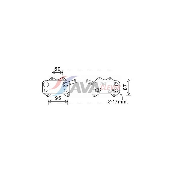 Oljekylare, motor