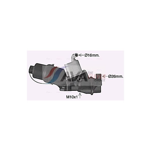 Oljekylare, motor
