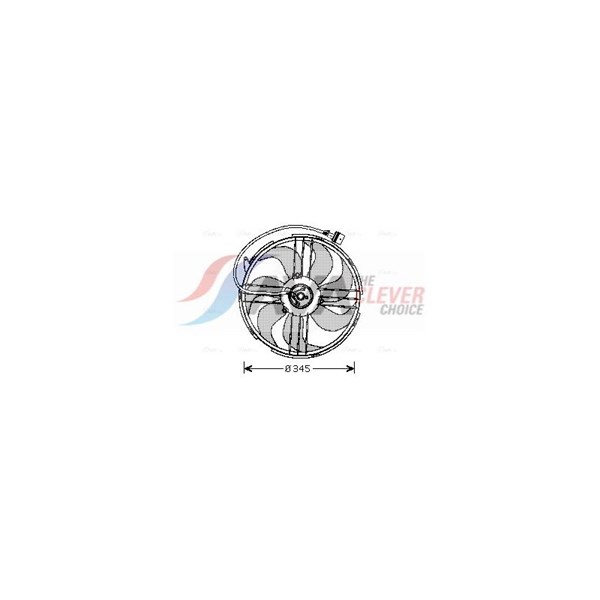 Fläkt, kylare Ava quality cooling VN7512 AVA QUALITY COOLING Fläkt, kylare Ava quality cooling VN7512 AVA QUALITY COOLING