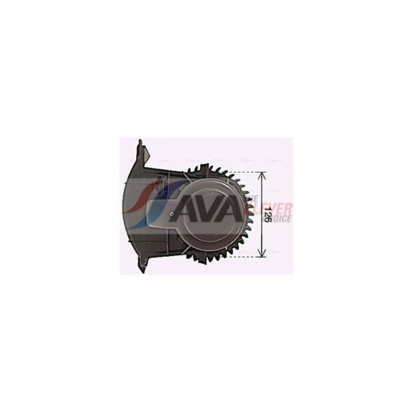 Kupéfläkt 12V, Fram Kupéfläkt 12V, Fram