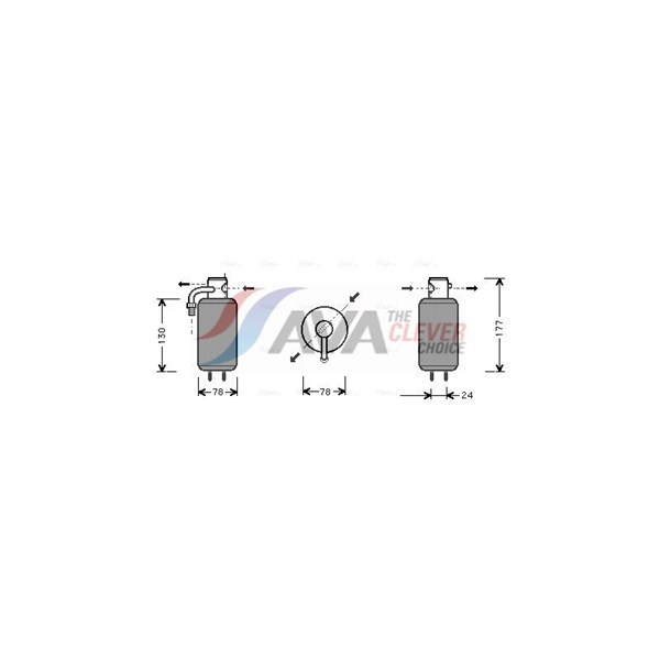 Torkfilter Ava quality cooling VND051 AVA QUALITY COOLING Torkfilter Ava quality cooling VND051 AVA QUALITY COOLING
