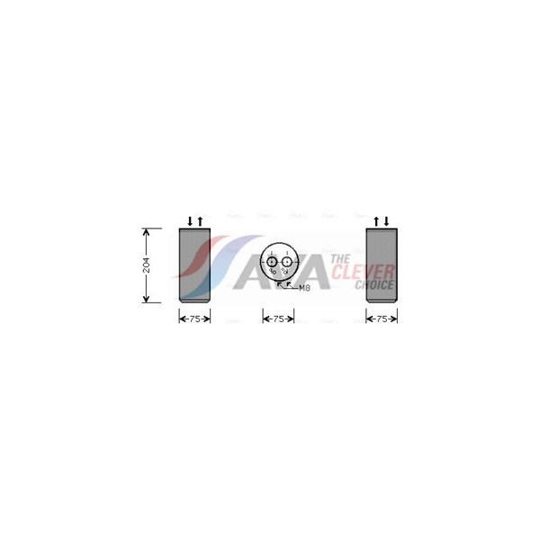 Torkfilter Ava quality cooling VND053 AVA QUALITY COOLING Torkfilter Ava quality cooling VND053 AVA QUALITY COOLING
