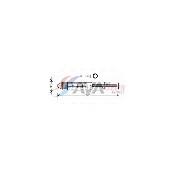 Torkfilter Ava quality cooling VND075 AVA QUALITY COOLING Torkfilter Ava quality cooling VND075 AVA QUALITY COOLING
