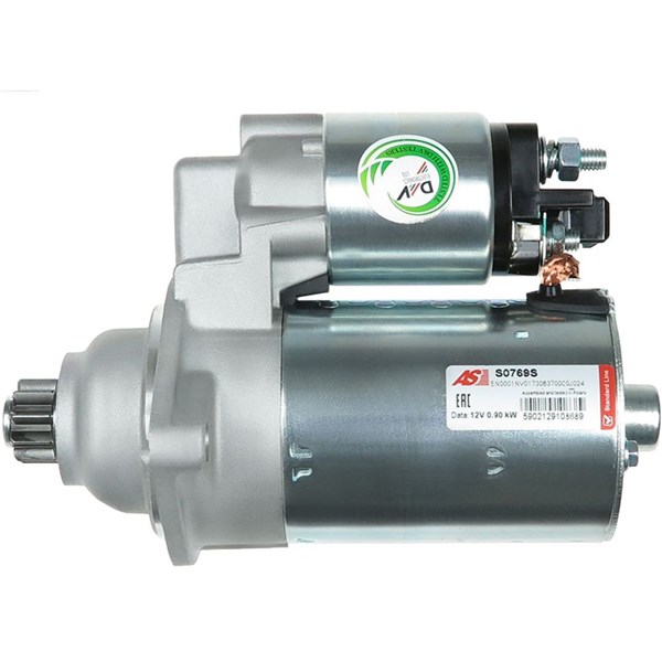 Startmotor 12V As-pl S0769S AS-PL Startmotor 12V As-pl S0769S AS-PL