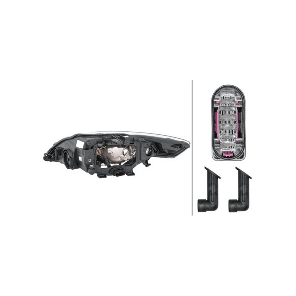 Strålkastare 12V, Höger Hella 1EF 010 541-021 HELLA Strålkastare 12V, Höger Hella 1EF 010 541-021 HELLA