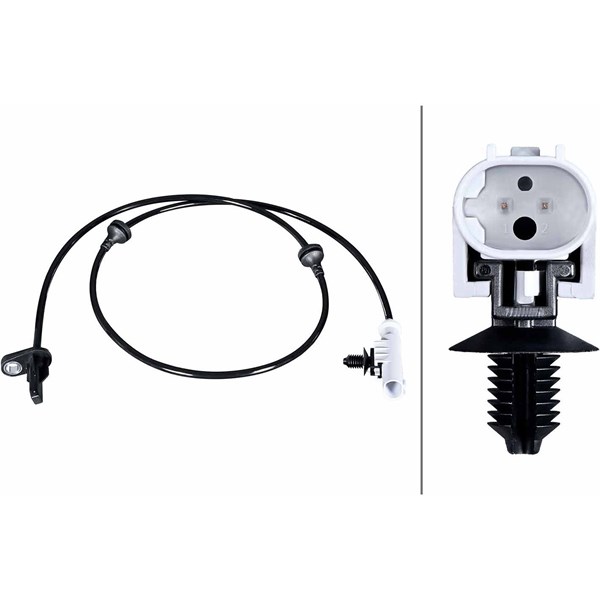 ABS-givare, Sensor, hjulvarvtal, Framaxel, Höger, Vänster Hella 6 HELLA ABS-givare, Sensor, hjulvarvtal, Framaxel, Höger, Vänster Hella 6 HELLA