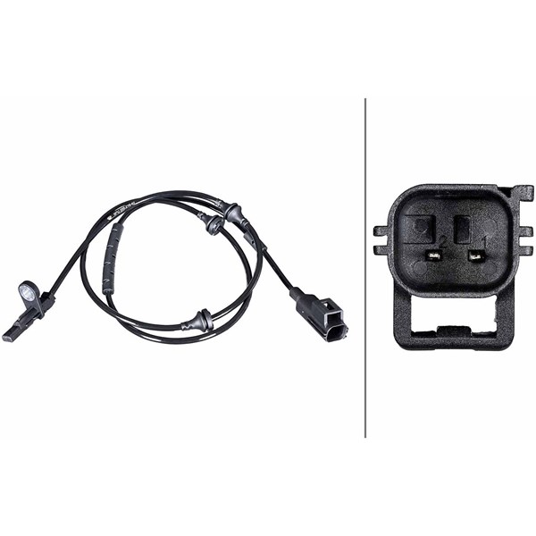 ABS-givare, Sensor, hjulvarvtal, Framaxel, Höger, Vänster Hella 6 HELLA ABS-givare, Sensor, hjulvarvtal, Framaxel, Höger, Vänster Hella 6 HELLA