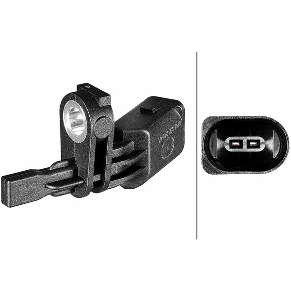 ABS-givare, Sensor, hjulvarvtal, Framaxel, Vänster Hella 6PU 358 HELLA ABS-givare, Sensor, hjulvarvtal, Framaxel, Vänster Hella 6PU 358 HELLA