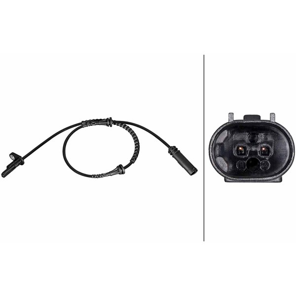 ABS-givare, Sensor, hjulvarvtal, Framaxel, Höger, Vänster Hella 6 HELLA ABS-givare, Sensor, hjulvarvtal, Framaxel, Höger, Vänster Hella 6 HELLA