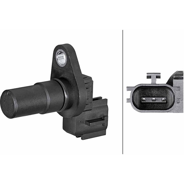 Sensor, hastighet / varvtal, I växellådskåpan Hella 6PU 358 380-0 HELLA