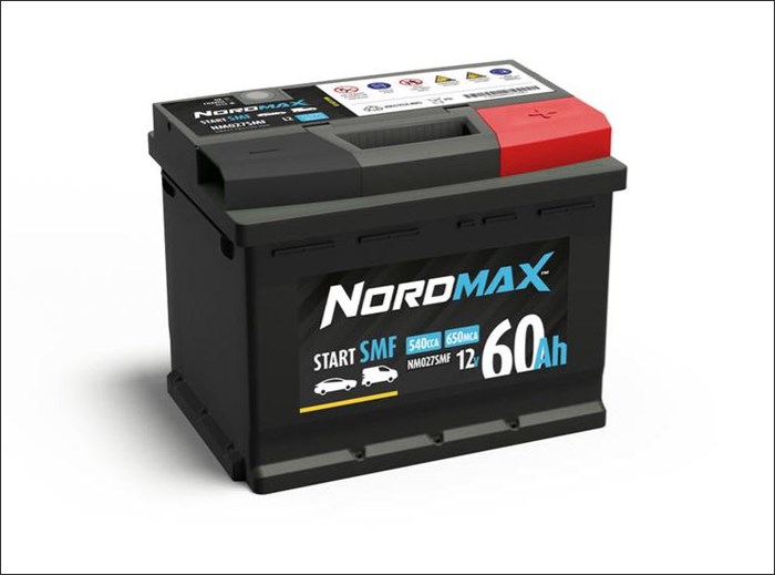 startbatteri 12V Nordmax NM027SMFE Nordmax