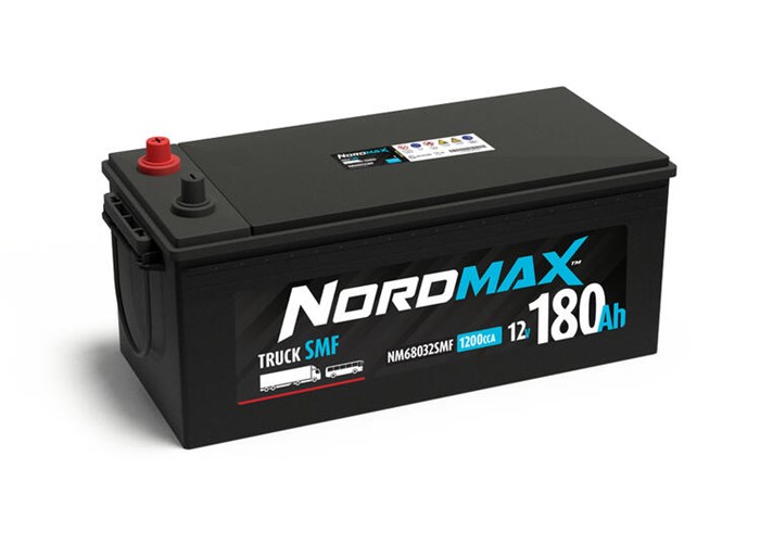 Lastbilsbatteri, Universal 12V Nordmax NM68032SMF Nordmax