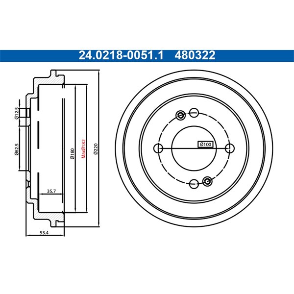 Bromstrumma, Bakaxel Ate 24.0218-0051.1 ATE Bromstrumma, Bakaxel Ate 24.0218-0051.1 ATE