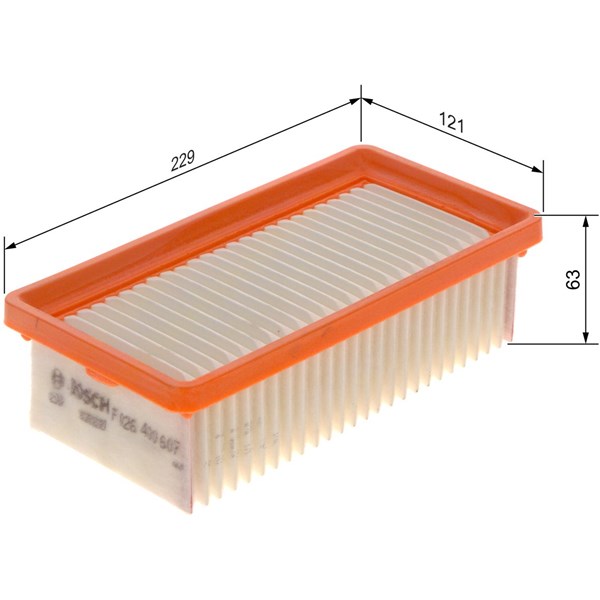 Luftfilter Bosch F 026 400 607 BOSCH
