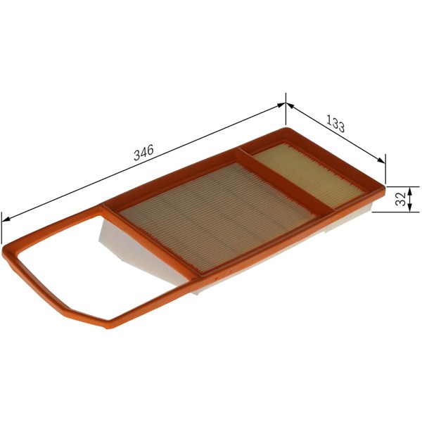 Luftfilter Bosch F 026 400 714 BOSCH