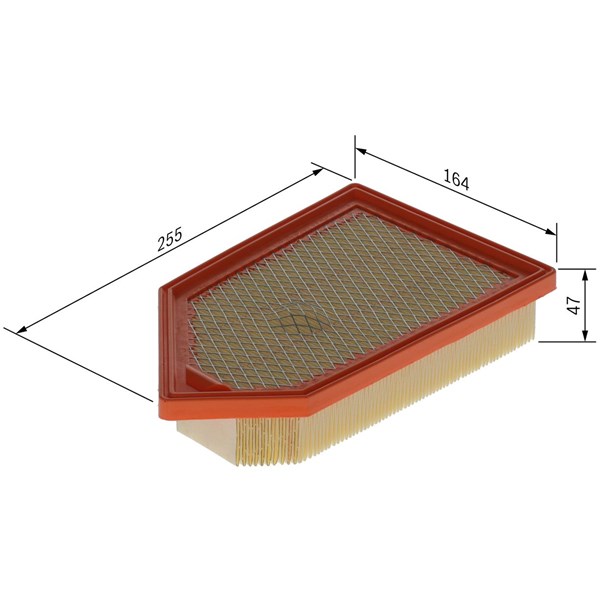 Luftfilter Bosch F 026 400 724 BOSCH