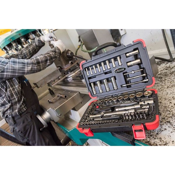 Vigor Hylsnyckelsats V1706N, Universal Vigor V1706N VIGOR Vigor Hylsnyckelsats V1706N, Universal Vigor V1706N VIGOR