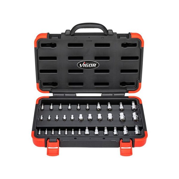 Vigor Hylsnyckelsats V1781N, Universal VIGOR