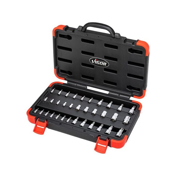 Vigor Hylsnyckelsats V1781N, Universal VIGOR Vigor Hylsnyckelsats V1781N, Universal VIGOR