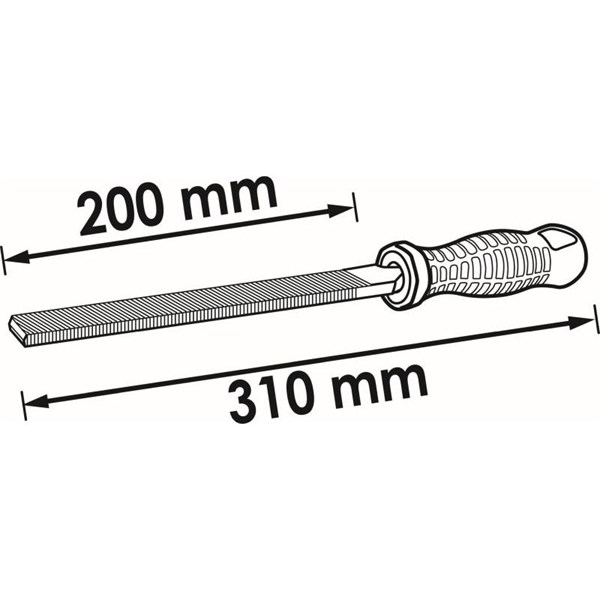 Vigor Fil medium 310 mm V1787, Universal VIGOR