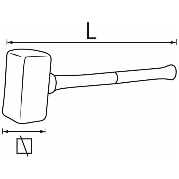 Vigor Gummihammare V2235, Universal Vigor V2235 VIGOR Vigor Gummihammare V2235, Universal Vigor V2235 VIGOR
