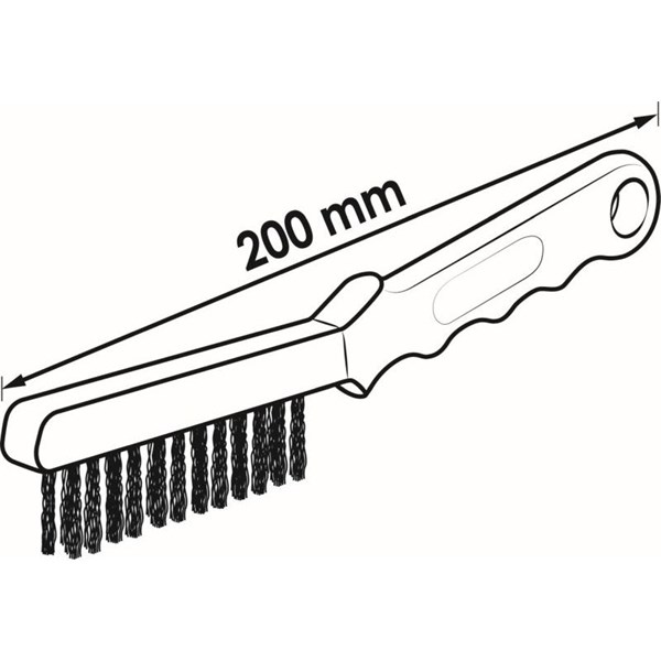 Vigor Stålborste, bromsoksrengöring V2249, Universal Vigor V2249 VIGOR Vigor Stålborste, bromsoksrengöring V2249, Universal Vigor V2249 VIGOR
