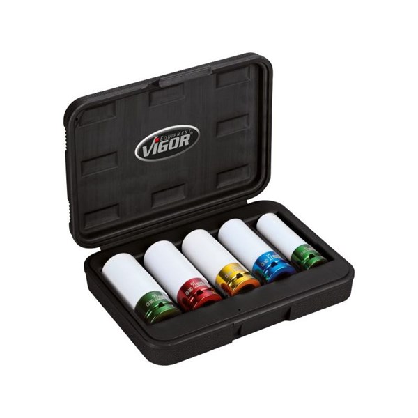 Vigor Krafthylsor, sats V2257, Universal Vigor V2257 VIGOR Vigor Krafthylsor, sats V2257, Universal Vigor V2257 VIGOR