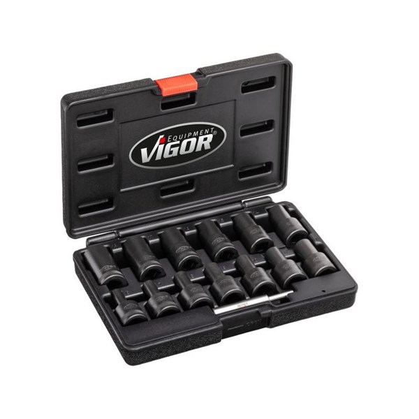 Vigor Hylsnyckelsats V2404N, Universal Vigor V2404N VIGOR