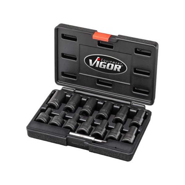 Vigor Hylsnyckelsats V2404N, Universal Vigor V2404N VIGOR Vigor Hylsnyckelsats V2404N, Universal Vigor V2404N VIGOR