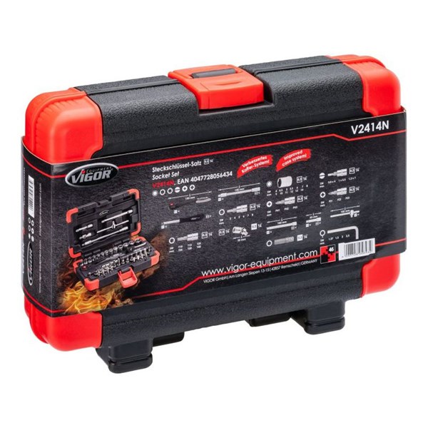 Vigor Hylsnyckelsats V2414N, Universal Vigor V2414N VIGOR Vigor Hylsnyckelsats V2414N, Universal Vigor V2414N VIGOR