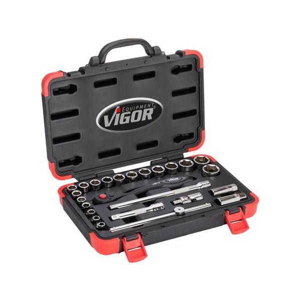 Vigor Hylsnyckelsats V2460N, Universal Vigor V2460N VIGOR