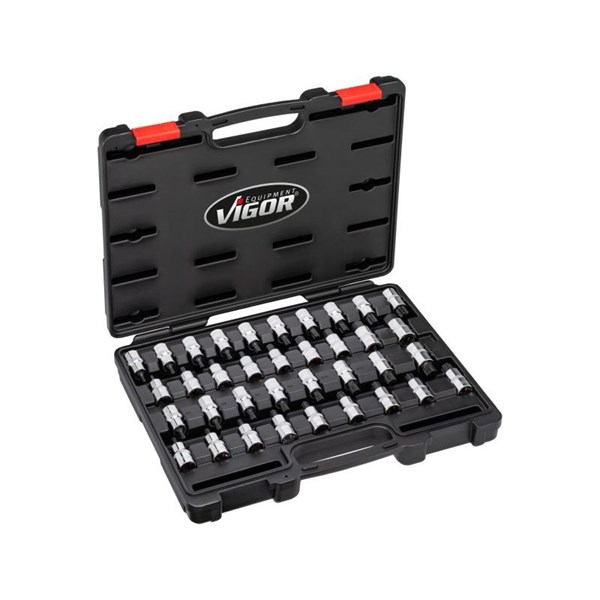 Vigor Hylsnyckelsats V2496, Universal Vigor V2496 VIGOR