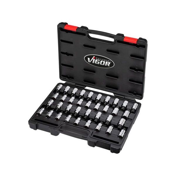 Vigor Hylsnyckelsats V2496, Universal Vigor V2496 VIGOR Vigor Hylsnyckelsats V2496, Universal Vigor V2496 VIGOR