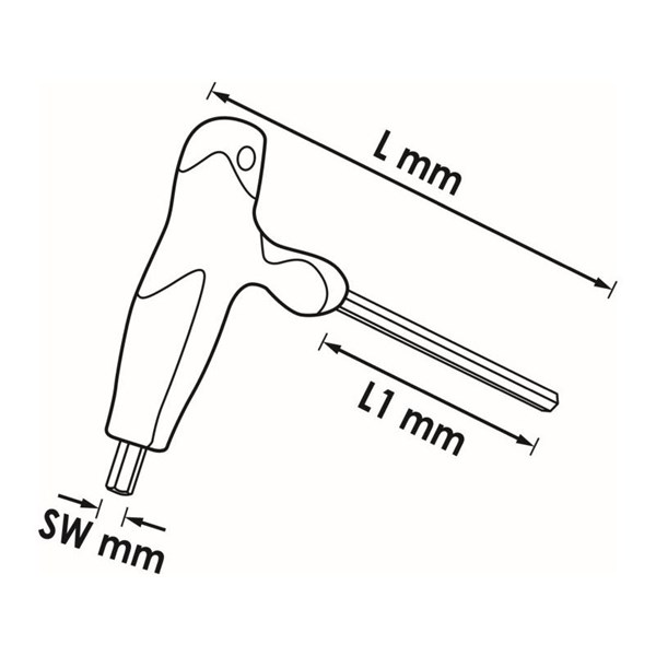 Vigor Insexmejsel med T-handtag V2507, Universal Vigor V2507 VIGOR Vigor Insexmejsel med T-handtag V2507, Universal Vigor V2507 VIGOR