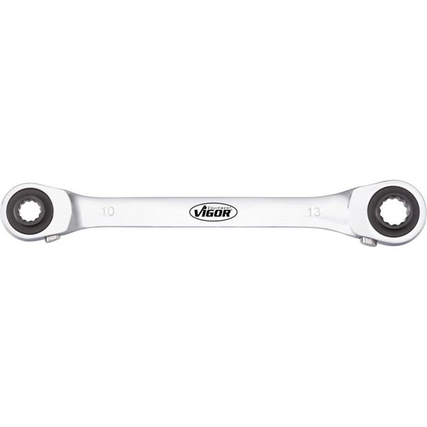 Vigor Dubbelsidig ringnyckel med spärr V2705 Vigor V2705 VIGOR