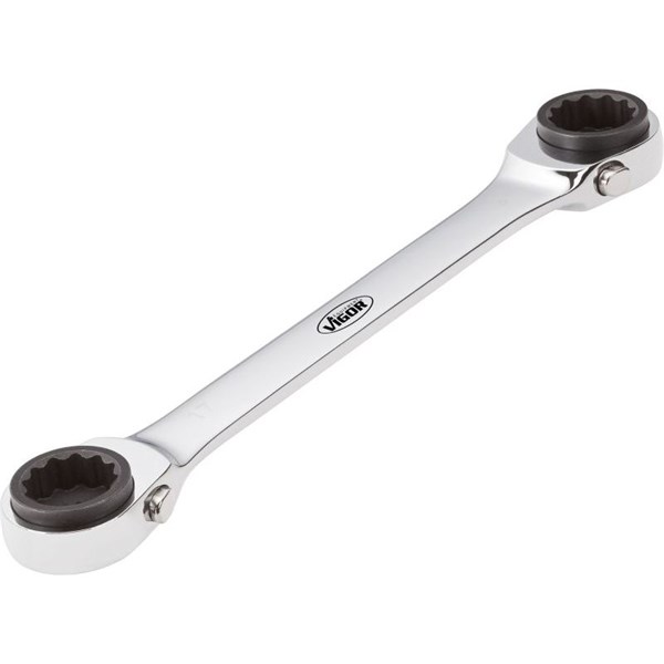 Vigor Dubbelsidig ringnyckel med spärr V2705 Vigor V2705 VIGOR Vigor Dubbelsidig ringnyckel med spärr V2705 Vigor V2705 VIGOR
