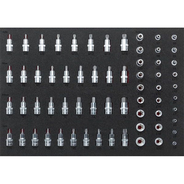 Vigor Hylsnyckelsats V2837, Universal Vigor V2837 VIGOR