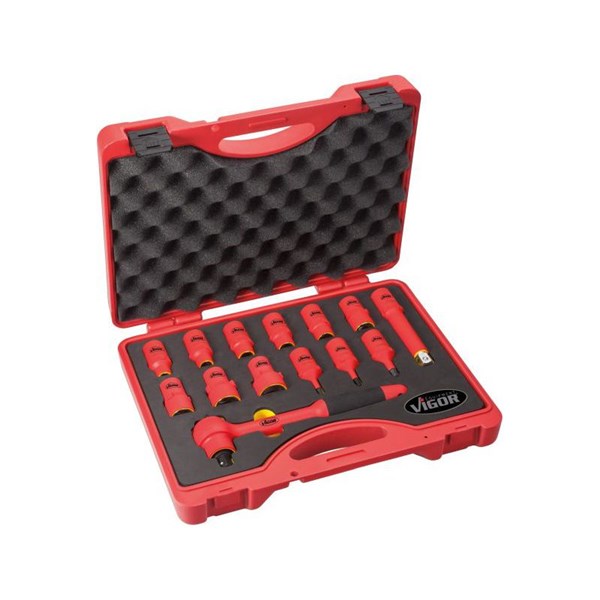 Vigor Hylsnyckelsats V3343, Universal Vigor V3343 VIGOR