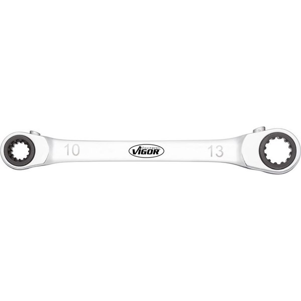 Vigor Dubbelsidig ringnyckel med spärr V3607 Vigor V3607 VIGOR