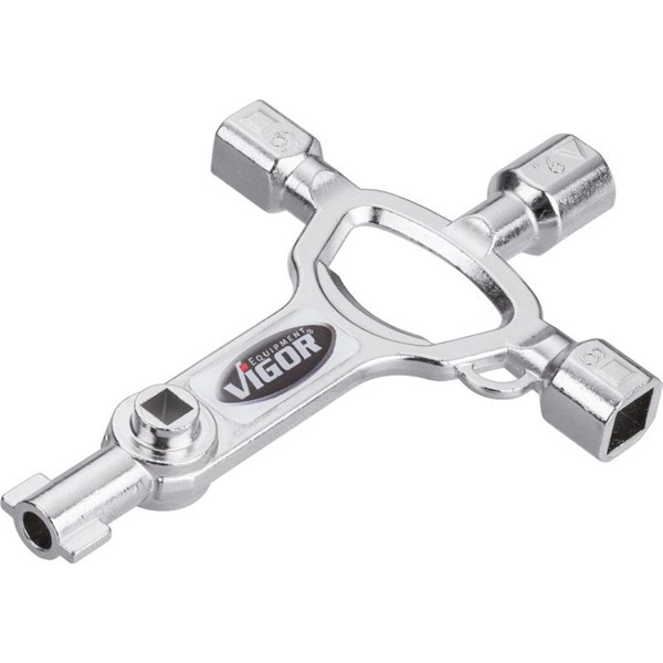 Vigor Kopplingsskåpnyckel V4227, Universal Vigor V4227 VIGOR