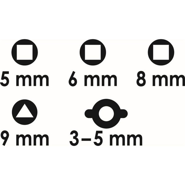 Vigor Kopplingsskåpnyckel V4227, Universal VIGOR Vigor Kopplingsskåpnyckel V4227, Universal VIGOR