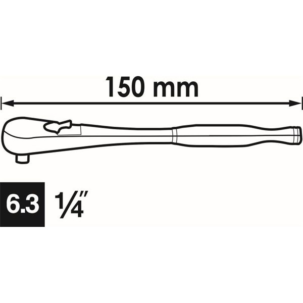 Vigor Fintandad omställbar spärrnyckel V4944-S, Universal VIGOR Vigor Fintandad omställbar spärrnyckel V4944-S, Universal VIGOR